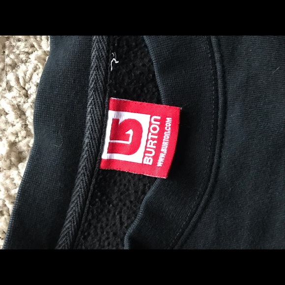 Burton black sweater L - Picture 2 of 2